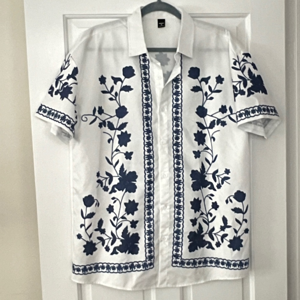 Men’s Bohemian Fiesta Mexican Shirt